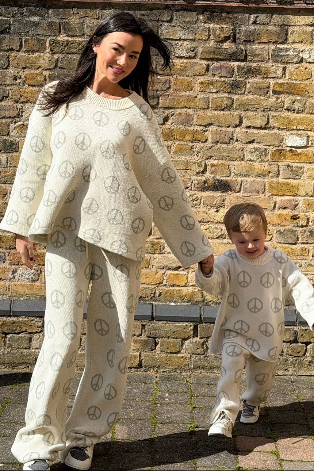 Luxury Woman's Cream Full Tracksuit